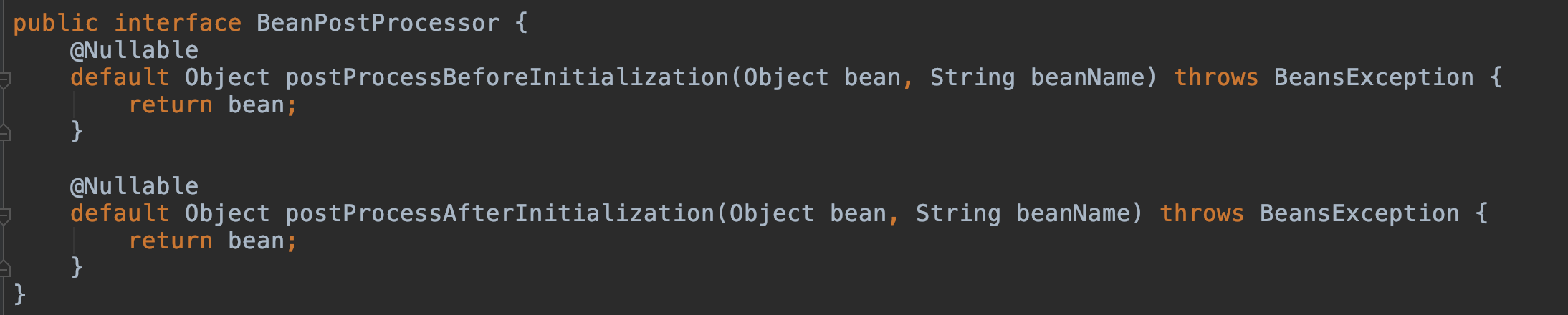 BeanPostProcessor